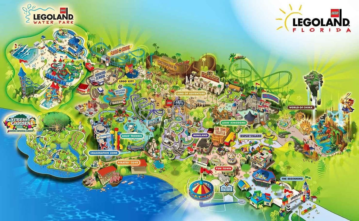 danija legoland žemėlapyje