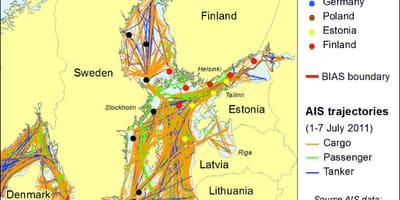 Žemėlapis danija tyrimo ir kartografavimo
