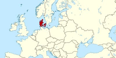 Žemėlapis danija vietą pasaulyje 