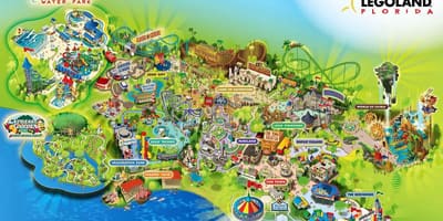 Danija legoland žemėlapyje